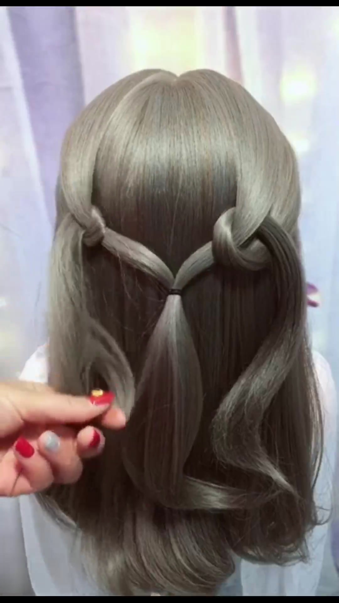 十岁小孩编发步骤简单好看