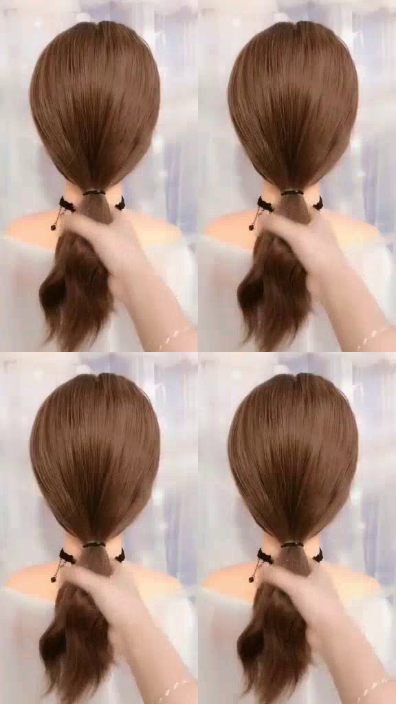 除了低马尾还有哪些简单易学的发型?