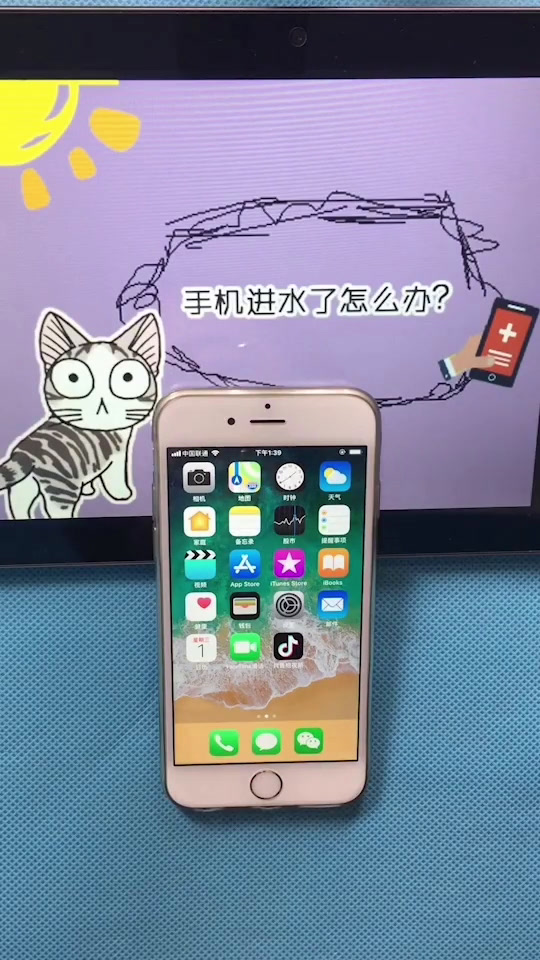 手机进水屏幕黑了但是有反应怎么了oppo?