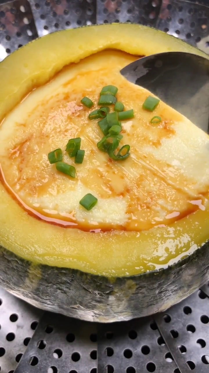 南瓜鸡蛋羹的做法步骤图,南瓜鸡蛋羹怎么做