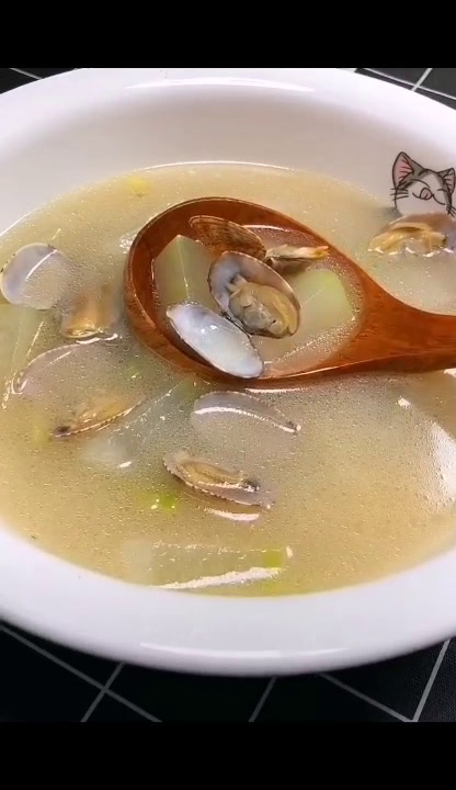 花甲冬瓜汤怎么做好吃,花甲冬瓜汤的家常做法