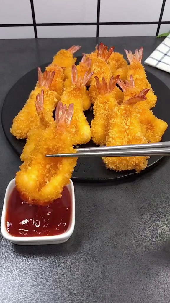 必胜客炸凤尾虾的做法步骤图,怎么做好吃