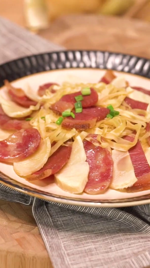 腊肉蒸竹笋的做法步骤图,腊肉蒸竹笋怎么做