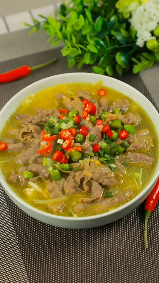 酸汤肥牛/金汤肥牛怎么做