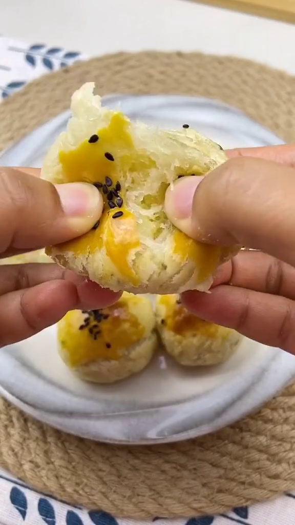 自制奶黄酥怎么做好吃又简单,做法图解分