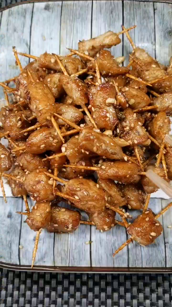 炸猪肉牙签肉怎么做?