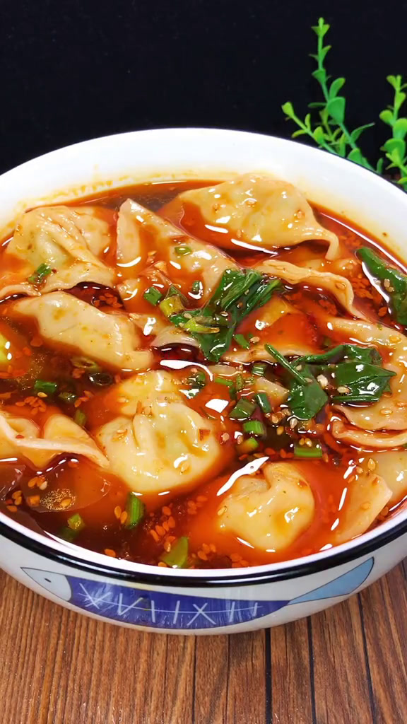 红油水饺的制作方法