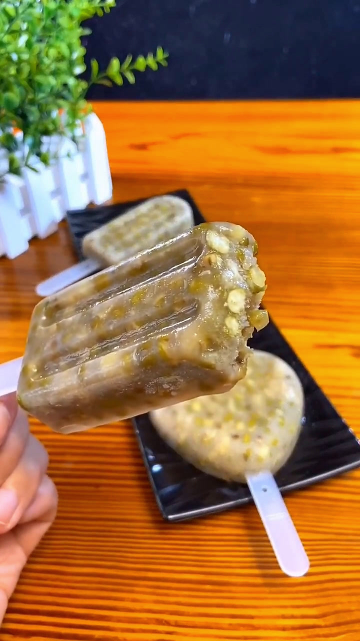 自制绿豆冰棍的做法,自制绿豆冰棍怎么做好吃