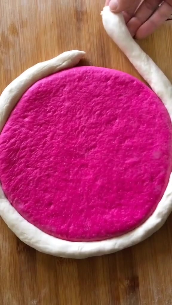 西瓜汁玫瑰花样子馒头的做法